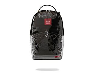 Backpack Sprayground - Gun Metal Colors Clear Backpack