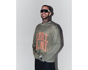 Stencil Mesh Boxy Longsleeve