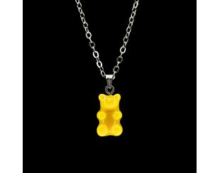 Chain Fainz - Mono Bear Chain - Yellow Mono