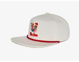 Cap Malbon - Rooster Snapback - Cream
