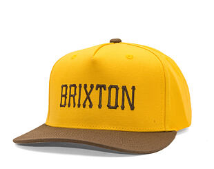 Cap Brixton - Homerun Snapback - Golden Hour/Walnut Brown