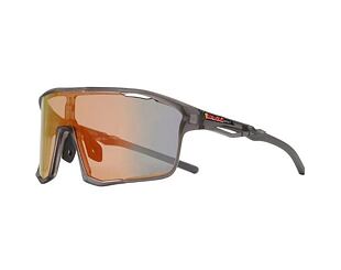 Sunglasses Red Bull SPECT - RUMBLE - Matt Black/Brown - Red Mirror