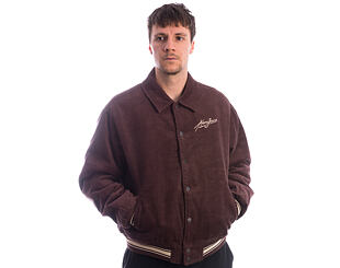 Jacket Karl Kani - Kani Jeans Corduroy Oversized College Jacket - Brown