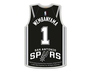 Pin WinCraft - NBA Collector Pin Jewelry Card - Victor Wembanyama - San Antonio Spurs