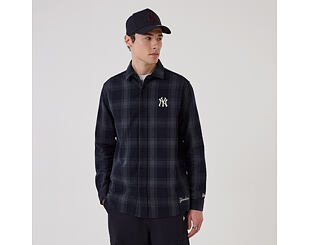 Tee New Era - MLB Plaid Shirt - NY Yankees - Navy