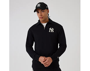 Sweatshirt New Era - MLB Quarter Zip - NY Yankees - Black