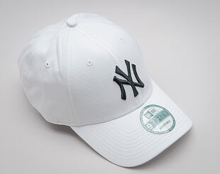 New Era 9FORTY MLB League Basic New York Yankees Strapback White / Black Cap