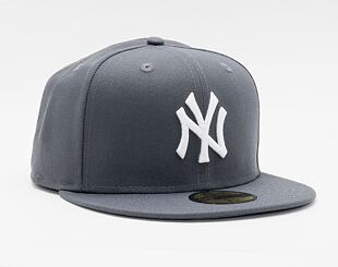 New Era 59FIFTY MLB Basic New York Yankees Fitted Graphite / White Cap