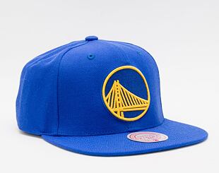Mitchell & Ness Team Ground 2.0 Snapback Golden State Warriors Blue Cap