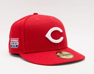 New Era 59FIFTY MLB World Series 5 Cincinnati Reds Fitted Scarlet Cap