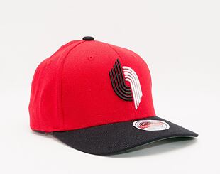 Mitchell & Ness Team 2 Tone 2.0 Stretch Snapback Hwc Portland Trail Blazers Red / Black Cap