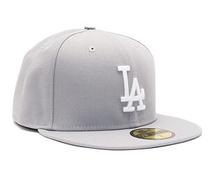 New Era 59FIFTY Los Angeles Dodgers Basic Grey Cap