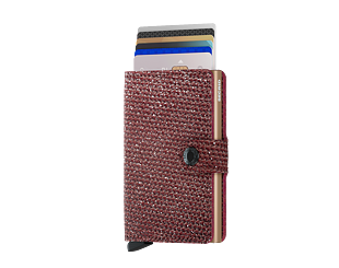 Secrid Sparkle Red Wallet