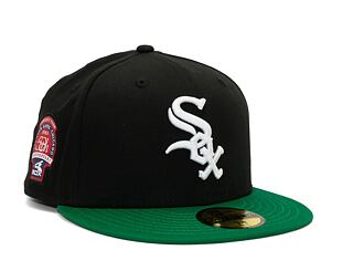 Kšiltovka New Era 59FIFTY MLB Team Color Chicago White Sox Cooperstown Black / White / Kelly Green