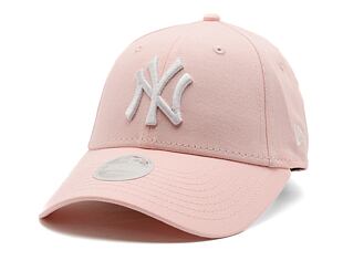 New Era League Essential New York Yankees 9FORTY Pink Strapback Womens Cap