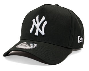 Kšiltovka New Era - MLB League Essential 9FORTY A-Frame - NY Yankees - Black / White