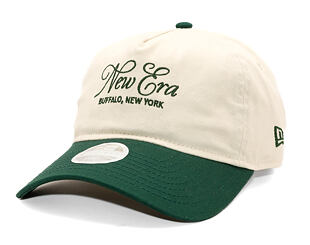 Dámská Kšiltovka New Era - A-Frame Cursive Script 9TWENTY A-Frame - Cream / Navy