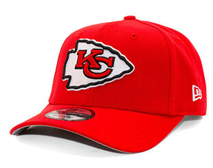 Kšiltovka New Era - NFL Anniversary Patch 9SEVENTY Stretch-Snap - Kansas City Chiefs - Red