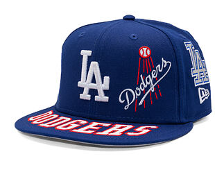 Kšiltovka New Era - MLB "Image Drop" ALL-OVER 59FIFTY - LA Dodgers - Dark Royal