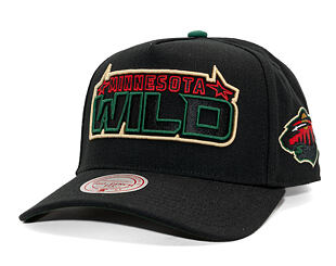 Kšiltovka Mitchell & Ness - NHL Class Act Pro - Minnesota Wild - Black