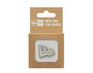 Pin New Era - Branded Cap Pin - Silver Flag - Silver