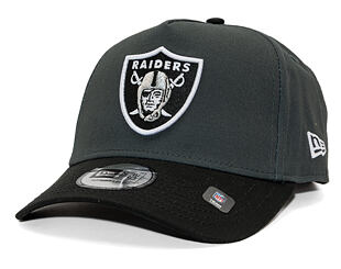 Cap New Era - NFL Charcoal Drop 9FORTY A-Frame - LAs Vegas Raiders - Steel Clouds / Black