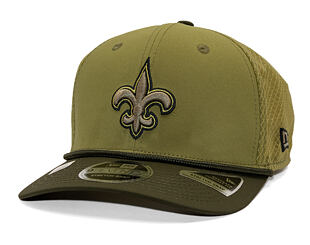 Cap New Era - NFL25 "Salute to Service" - 9SEVENTY Stretch-Snap - New Orleans Saints 