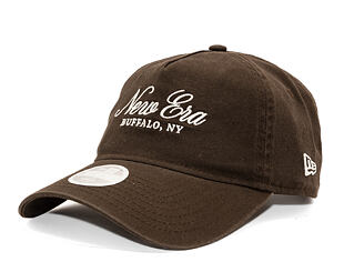 Womens Cap New Era - Branded Womens A-Frame 9TWENTY - Brown / Cream