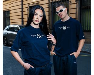 Tee New Era - MLB Graphic Oversized Tee - NY Yankees - Navy