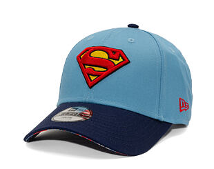 Kids Cap New Era - Warner Bros DC Universe 9FORTY - Superman - Sky Blue