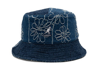 Bucket Hat Kangol - TRENDS PACK - Denim Mashup Bucket - Medium Blue Floral