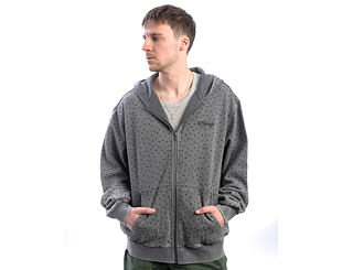 Sweatshirt Ripngems Zip Up Hoodie (Charcoal Wash)