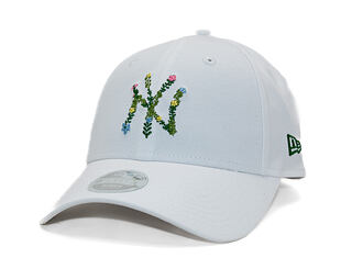 Womens Cap New Era - MLB Floral Infill 9FORTY - NY Yankees - White