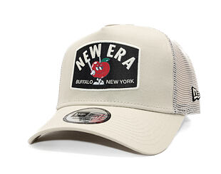 Cap New Era - Branded Summer Patch 9FORTY A-Frame Trucker - Stone