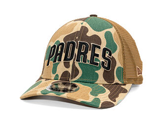 Cap New Era - MLB Wordmark Camo 9FORTY M-CROWN - San Diego Padres - Wheat