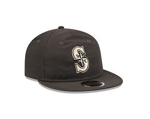 Cap New Era - MLB Nylon Ripstop 9FIFTY Retro Crown - Seattle Mariners - Black