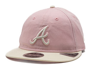 Cap New Era - MLB Washed Tie Dye 9FIFTY Retro Crown - Atlanta Braves - Pink