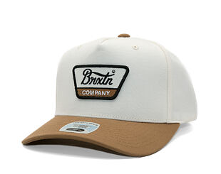 Cap Brixton - Linwood C Netplus Mp Snpk - Off White/Copper