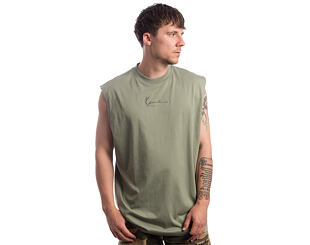 Tee Karl Kani - Small Signature Essential Sleeveless Tee - Green