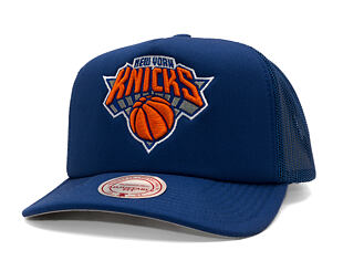 Cap Mitchell & Ness - Evergreen Trucker - NBA - New York Knicks - Blue