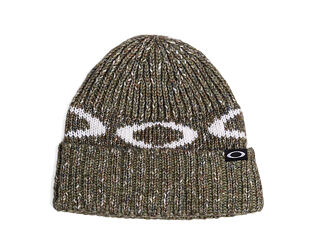 Beanie Oakley - W. Ellipse Ribbed Beanie - Faded Green