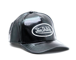 Womens Cap Von Dutch - Baseball - Vinyl Patch - Black