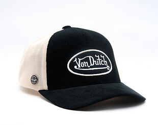 Cap Von Dutch - Corduroy Oval Patch Premium Baseball - Black / Cream
