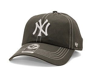 Cap '47 Brand - MLB Contrast Stitch CLEAN UP - NY Yankees - Steel