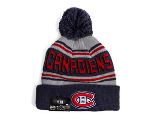 Beanie New Era - NHL Evergreen Wordmark Pom Medium Knit - Montreal Canadiens - Team Color