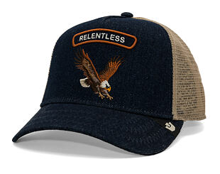 Cap Goorin - Represent Denim Rocker - Eagle - Blue Denim