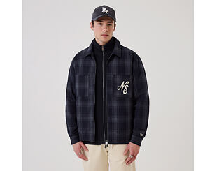 Jacket New Era - Branded Shacket - Navy