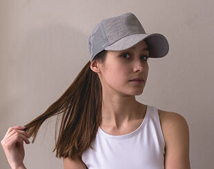 New Era Jersey Trucker 9FORTY Grey Snapback Womens Cap