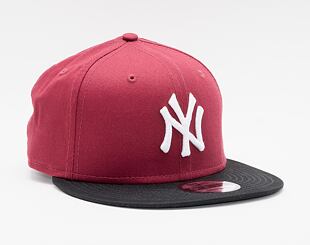 New Era 9FIFTY MLB Color Block New York Yankees Snapback Cardinal / Black Cap