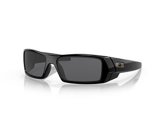 Oakley GasCan Polished Black/Grey 0OO9014 03-47160 Sunglasses